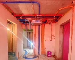 玫瑰园水电阶段工地现场图-4