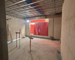 玫瑰园木作阶段工地现场图-6