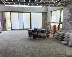 汤臣豪园木作阶段工地现场图-7