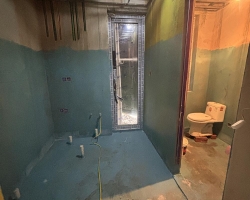 玫瑰园木作阶段工地现场图-8