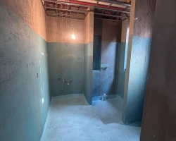 玫瑰园木作阶段工地现场图-9