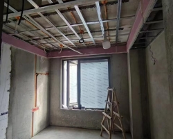 海洲丽园水电阶段工地现场图-4