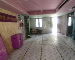 海洲丽园木作阶段工地现场图-8