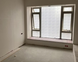 海洲丽园涂装阶段工地现场图-1