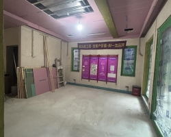 玫瑰园木作阶段工地现场图-4