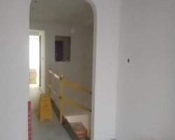 融信铂湾涂装阶段工地现场图-8