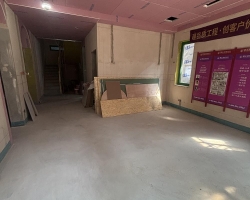 玫瑰园木作阶段工地现场图-8