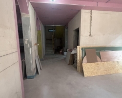 玫瑰园木作阶段工地现场图-9