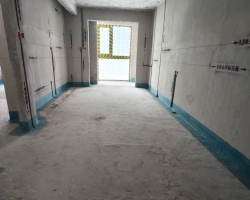 四季都会绿龙北水电阶段工地现场图-4