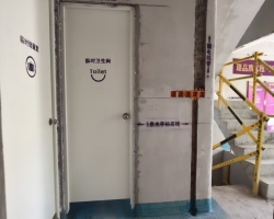 四季都会绿龙北水电阶段工地现场图-6