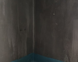 汤臣豪园木作阶段工地现场图-9