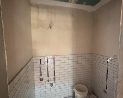 玫瑰园涂装阶段工地现场图-3