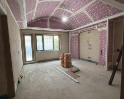 玫瑰园涂装阶段工地现场图-7