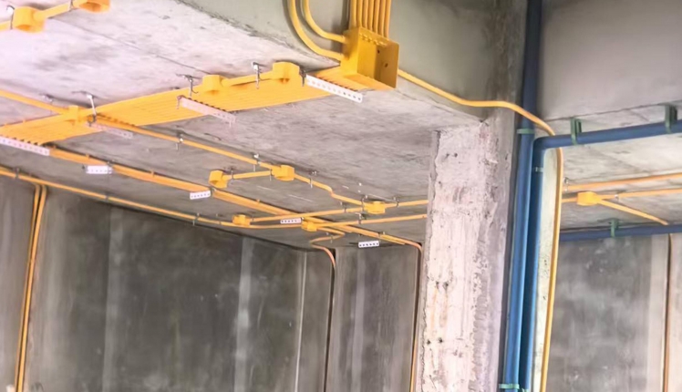 金宇园侘寂风格别墅装修实景工地