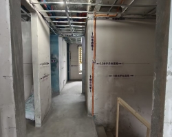 四季都会绿龙北木作阶段工地现场图-5