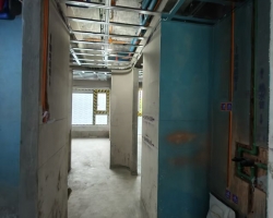 四季都会绿龙北木作阶段工地现场图-6