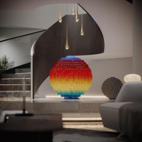 大豪山林现代简约别墅装修效果图-1