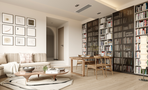 时代御湖现代简约别墅装修效果图