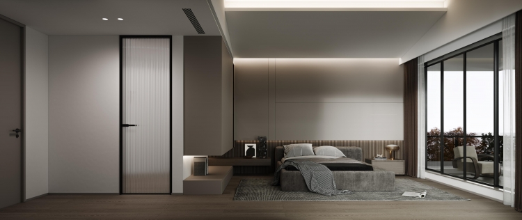 海上溪云现代简约别墅装修效果图-7