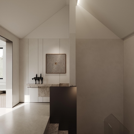 海上溪云现代简约别墅装修效果图-8