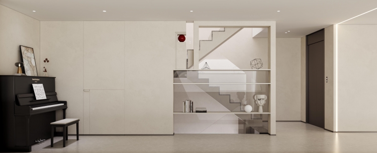 海上溪云现代简约别墅装修效果图-10