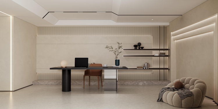 海上溪云现代简约别墅装修效果图-11