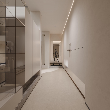 海上溪云现代简约别墅装修效果图-13