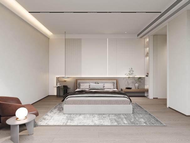 海上溪云现代简约别墅装修效果图-22