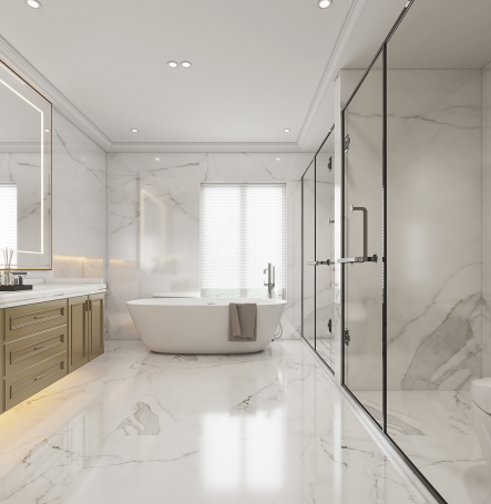 大豪山林美式风格别墅装修效果图-2