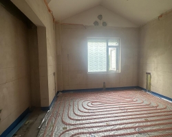 常发香城湾华舍苑水电阶段工地现场图-1