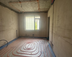 常发香城湾华舍苑水电阶段工地现场图-2