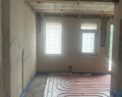 常发香城湾华舍苑水电阶段工地现场图-4