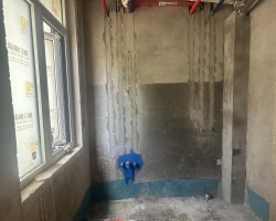 常发香城湾华舍苑水电阶段工地现场图-6