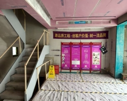 四季都会绿龙北木作阶段工地现场图-4