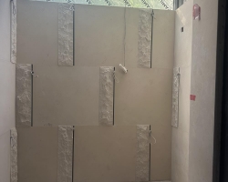 四季都会绿龙北涂装阶段工地现场图-1