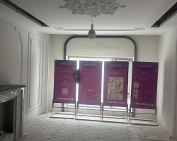 四季都会绿龙北涂装阶段工地现场图-3