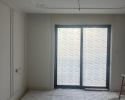 四季都会绿龙北涂装阶段工地现场图-5