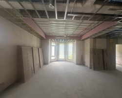 常发香城湾华舍苑木作阶段工地现场图-1