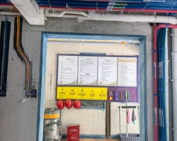 旭辉依云湾水电阶段工地现场图-6