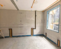 旭辉依云湾水电阶段工地现场图-8