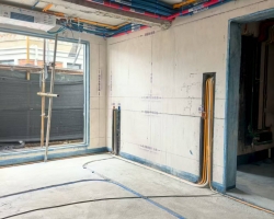 旭辉依云湾水电阶段工地现场图-12