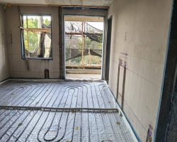 旭辉依云湾水电阶段工地现场图-4