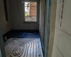 旭辉依云湾水电阶段工地现场图-6