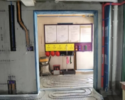 旭辉依云湾水电阶段工地现场图-16