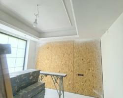 尚东国际名园涂装阶段工地现场图-8