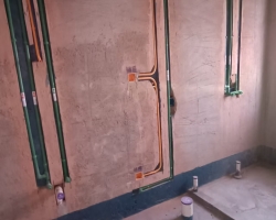 檀香花苑水电阶段工地现场图-6