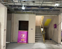 常发香城湾华舍苑木作阶段工地现场图-6