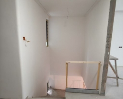 四季都会绿龙北涂装阶段工地现场图-8