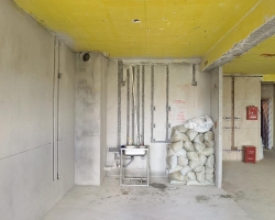 东方雅苑水电阶段工地现场图-7