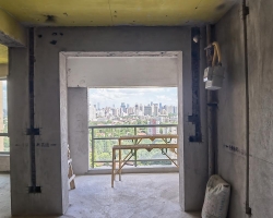 东方雅苑水电阶段工地现场图-8